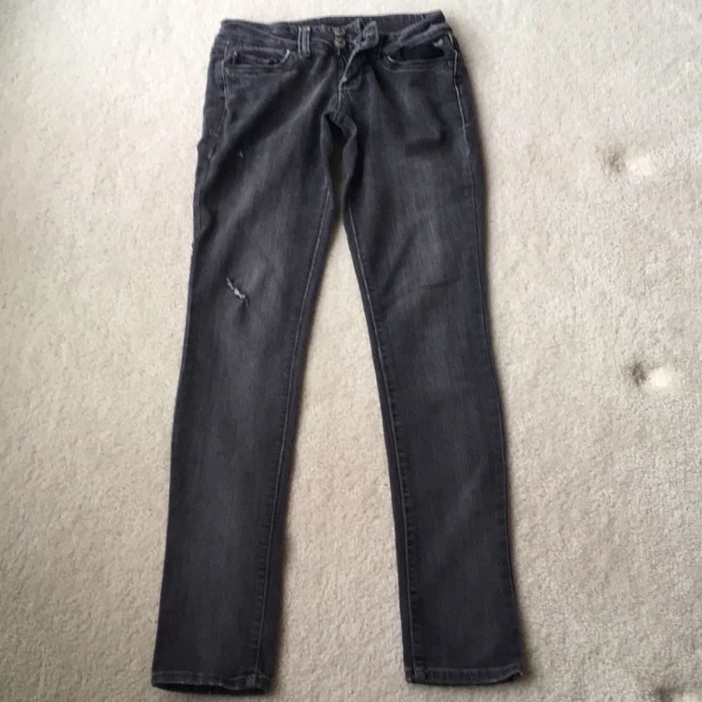 ‼️3 for $20 Grane low rise curvy gray skinny jeans